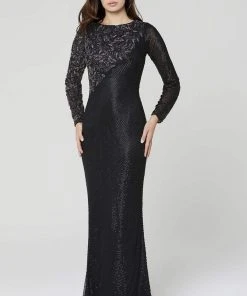 Primavera Couture - 3488 Jewel Bugle Beads Long Dress