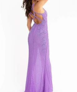 Primavera Couture - 3747 Strappy Back Beaded Sleeveless Gown