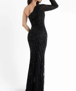 Primavera Couture - 3785 Asymmetrical One Shoulder Gown 39 Primavera Couture - 3785 Asymmetrical One Shoulder Gown