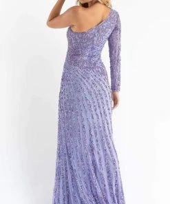 Primavera Couture - 3785 Asymmetrical One Shoulder Gown 49 Primavera Couture - 3785 Asymmetrical One Shoulder Gown