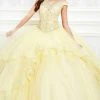 Princesa By Ariana Vara - PR11926 Off Shoulder Layered Ballgown