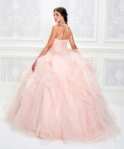 Princesa By Ariana Vara - PR11929 Embellished Halter Ballgown 11 Princesa By Ariana Vara - PR11929 Embellished Halter Ballgown