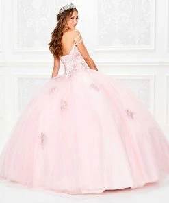 Princesa By Ariana Vara - PR11939 Off Shoulder Appliqued Ballgown