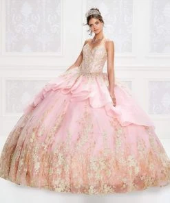 Princesa By Ariana Vara - PR12003 Sweetheart Appliqued Ballgown