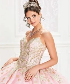 Princesa By Ariana Vara - PR12003 Sweetheart Appliqued Ballgown