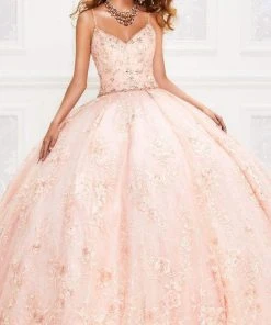 Princesa By Ariana Vara - PR12012 Embellished V-Neck Gown