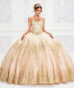 Princesa By Ariana Vara - PR12015 Glitter Embellished Sweetheart Gown