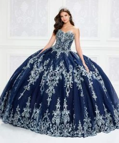 Princesa By Ariana Vara - PR12015 Glitter Embellished Sweetheart Gown