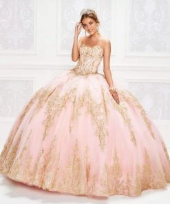 Princesa By Ariana Vara - PR12015 Glitter Embellished Sweetheart Gown