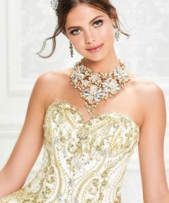 Princesa By Ariana Vara - PR12015 Glitter Embellished Sweetheart Gown