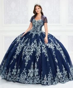 Princesa By Ariana Vara - PR12015 Glitter Embellished Sweetheart Gown