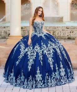 Princesa By Ariana Vara - PR12015 Glitter Embellished Sweetheart Gown