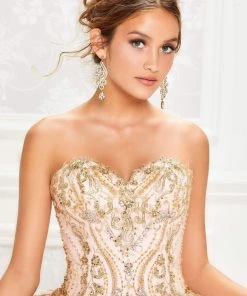 Princesa By Ariana Vara - PR12015 Glitter Embellished Sweetheart Gown