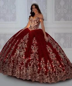 Princesa By Ariana Vara PR12264 - Lighted Sweetheart Ballgown