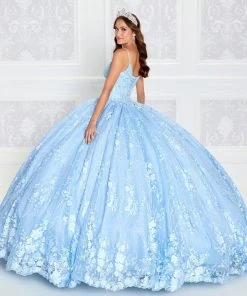 Princesa By Ariana Vara PR12268 - Applique Ornate Ballgown