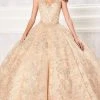 Princesa By Ariana Vara - PR21955 Lace V-Neck Ball Gown 1 Princesa By Ariana Vara - PR21955 Lace V-Neck Ball Gown