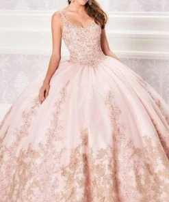 Princesa By Ariana Vara - PR21961 Beaded Appliques Ballgown