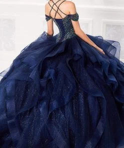 Princesa By Ariana Vara - PR21966 Ruffled Off Shoulder Gown