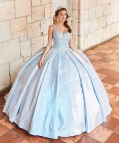 Princesa By Ariana Vara - PR21968 Beaded V-Neck Ball Gown 17 Princesa By Ariana Vara - PR21968 Beaded V-Neck Ball Gown