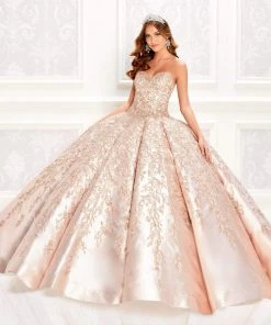 Princesa By Ariana Vara - PR22024 Beaded Sweetheart Ball Gown
