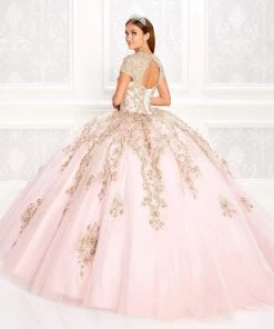 Princesa By Ariana Vara - PR22025 Short Sleeve Ball Gown 15 Princesa By Ariana Vara - PR22025 Short Sleeve Ball Gown
