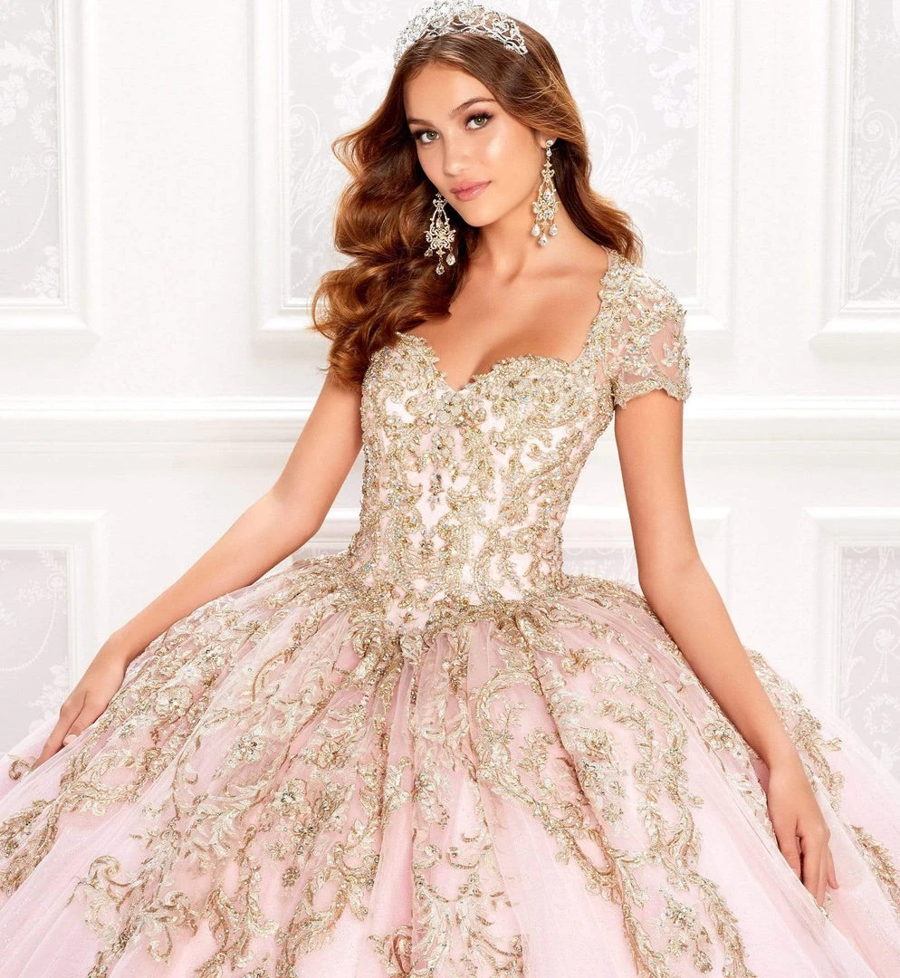 Princesa By Ariana Vara - PR22025 Short Sleeve Ball Gown 9 Princesa By Ariana Vara - PR22025 Short Sleeve Ball Gown
