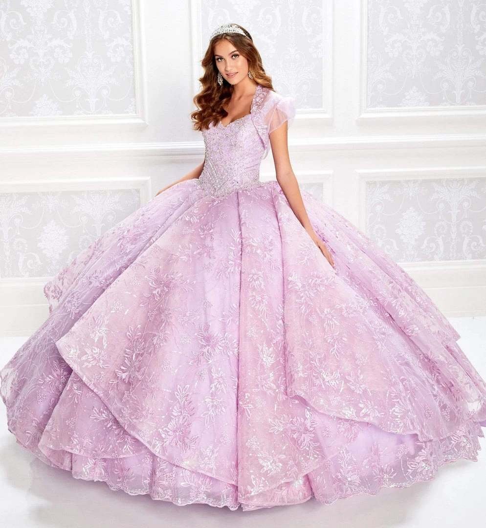 Princesa By Ariana Vara - PR22028 Embroidered Lace Ball Gown 8 Princesa By Ariana Vara - PR22028 Embroidered Lace Ball Gown