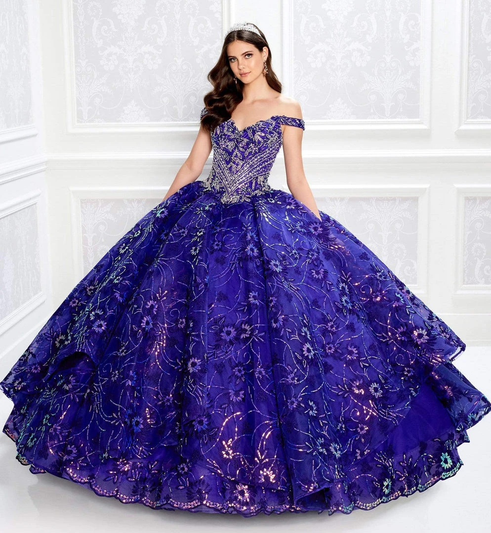 Princesa By Ariana Vara - PR22028 Embroidered Lace Ball Gown 10 Princesa By Ariana Vara - PR22028 Embroidered Lace Ball Gown