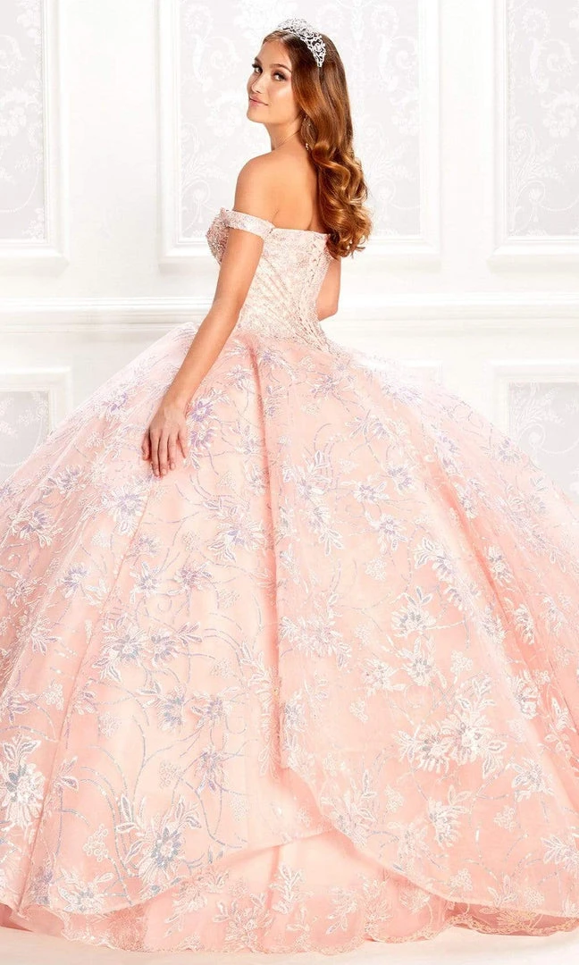 Princesa By Ariana Vara - PR22028 Embroidered Lace Ball Gown 4 Princesa By Ariana Vara - PR22028 Embroidered Lace Ball Gown