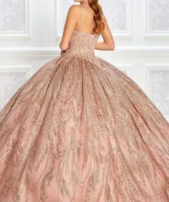 Princesa By Ariana Vara - PR22031 V-Neck Ball Gown
