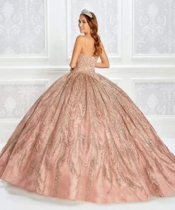 Princesa By Ariana Vara - PR22031 V-Neck Ball Gown