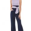 Rachel Allan - 50040 Two Toned Collared Jumpsuit 1 Rachel Allan - 50040 Two Toned Collared Jumpsuit