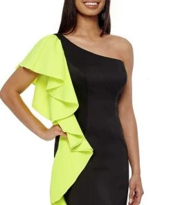 Rachel Allan - 50061 Asymmetric Fit Sheath Short Dress 7 Rachel Allan - 50061 Asymmetric Fit Sheath Short Dress