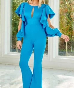 Rachel Allan 50131 - Long Sleeve Jumpsuit