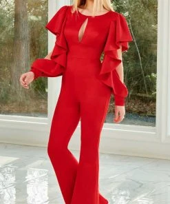 Rachel Allan 50131 - Long Sleeve Jumpsuit 10 Rachel Allan 50131 - Long Sleeve Jumpsuit