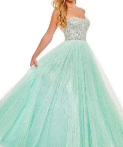 Rachel Allan - 70140 Strapless Sweetheart A-Line Gown