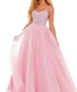 Rachel Allan - 70140 Strapless Sweetheart A-Line Gown 12 Rachel Allan - 70140 Strapless Sweetheart A-Line Gown