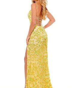 Rachel Allan - 70170 Sequin Embellished Sheath Evening Dress 13 Rachel Allan - 70170 Sequin Embellished Sheath Evening Dress