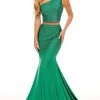 Rachel Allan - 70255 Two-Piece Beaded Mermaid Gown 1 Rachel Allan - 70255 Two-Piece Beaded Mermaid Gown