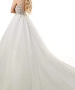 Rachel Allan - M780 Fully Beaded Bodice Tulle Ballgown Wedding Dress