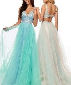 Rachel Allan Prom - 7015 Bead Embellished A-Line Evening Dress 15 Rachel Allan Prom - 7015 Bead Embellished A-Line Evening Dress