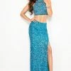 Scala - 25398L Dress In Sky Blue 2 Scala - 25398L Dress In Sky Blue