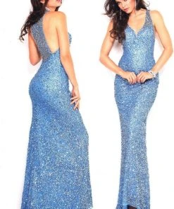 Scala - 48411 Dress In Sky Blue