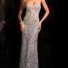 Scala - 48680 Sweetheart Prom Dress With Crystal Embellishments