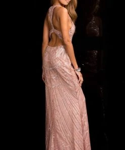 Scala - 48714 High Neck Long Evening Dress 25 Scala - 48714 High Neck Long Evening Dress