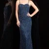 Scala - 48797 Embellished Strapless Sheath Gown 1 Scala - 48797 Embellished Strapless Sheath Gown