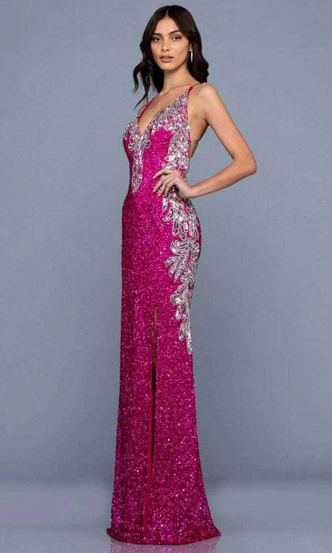 SCALA 60225 - Sleeveless Sequin Long Dress 7 SCALA 60225 - Sleeveless Sequin Long Dress