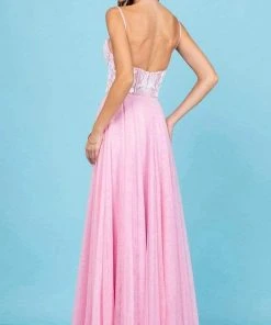 SCALA - 60293 Beaded Sweetheart A-Line Gown