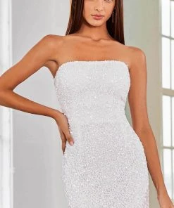 SCALA 60312 - Strapless Cocktail Dress