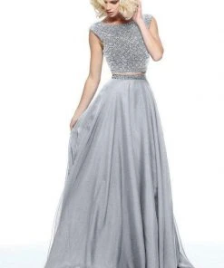 Sherri Hill - 51091 Two-Piece Beaded Cap Sleeve Chiffon Dress 11 Sherri Hill - 51091 Two-Piece Beaded Cap Sleeve Chiffon Dress